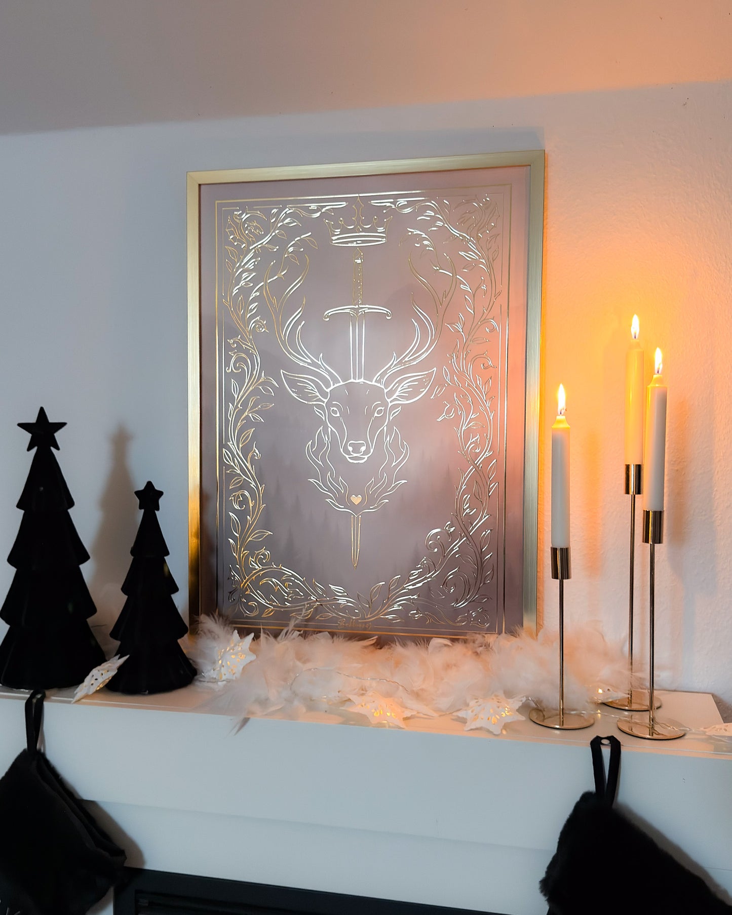 Poster "Herz des Waldes" 70x50cm