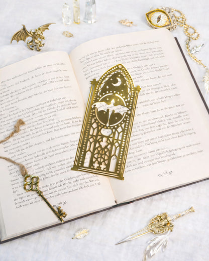 Lesezeichen "Dragon" - Gold