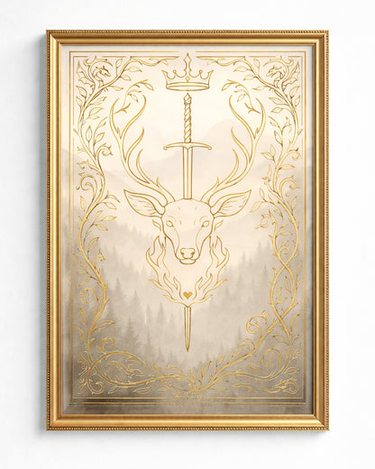Poster "Herz des Waldes" 70x50cm