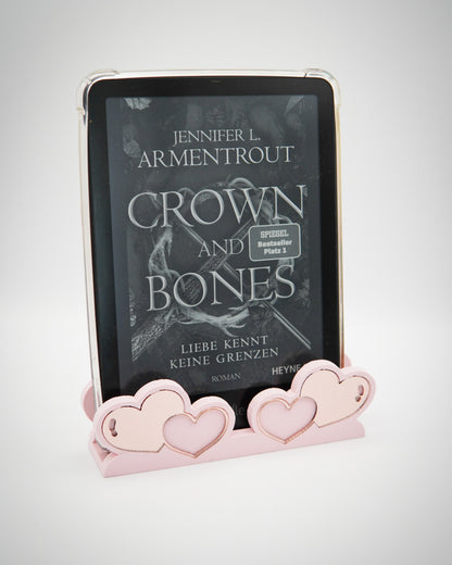 E-Reader Ständer "Herzen"