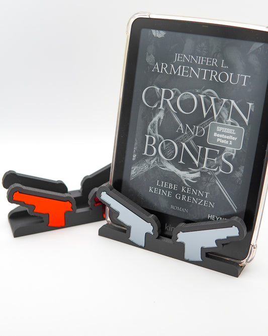 E-Reader Ständer "Pistolen"