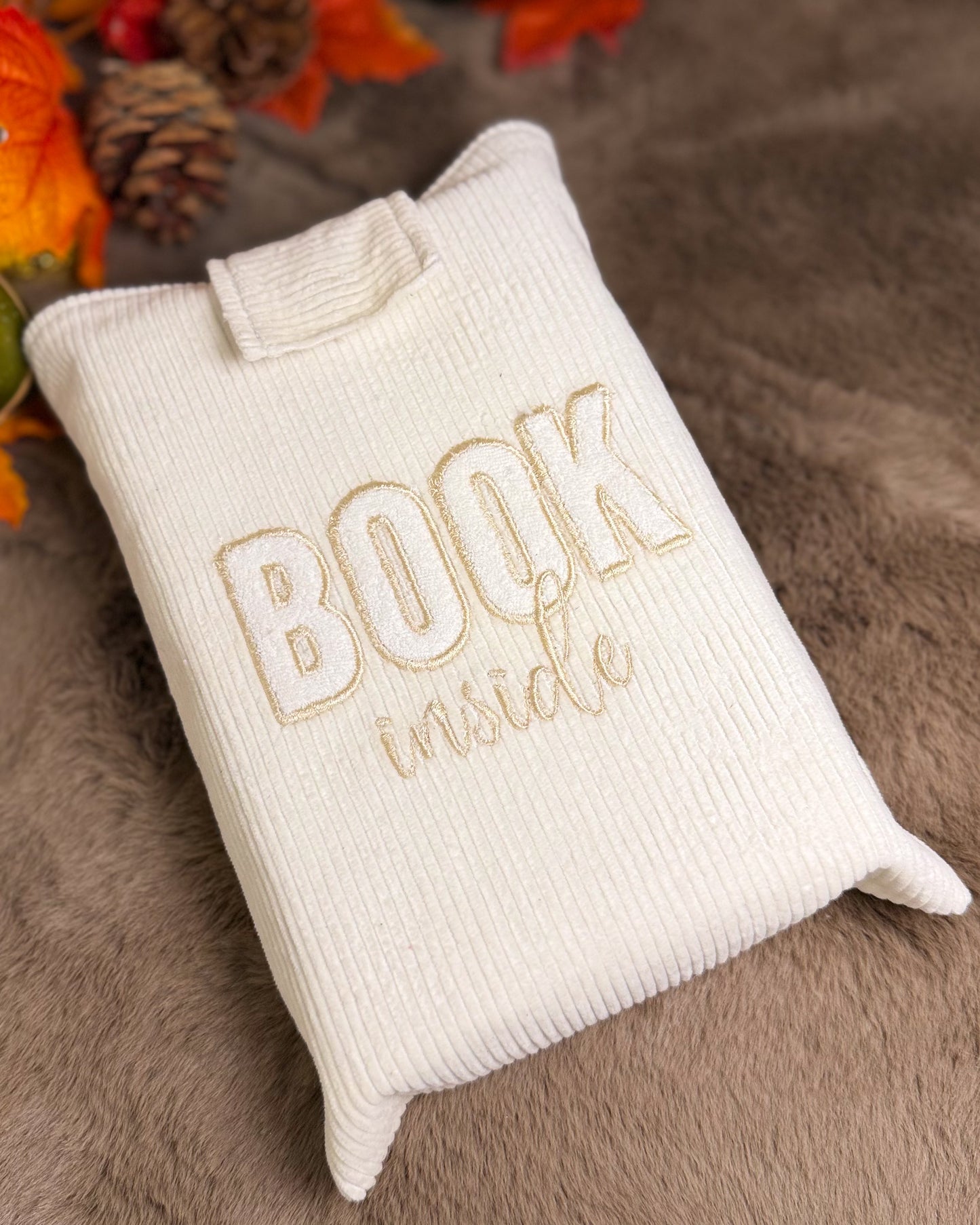 Buchtasche "Book inside" - Beige