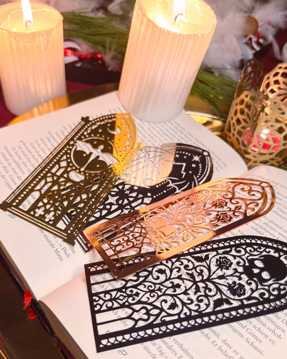 Lesezeichen "Dark Romance" - Schwarz Matt