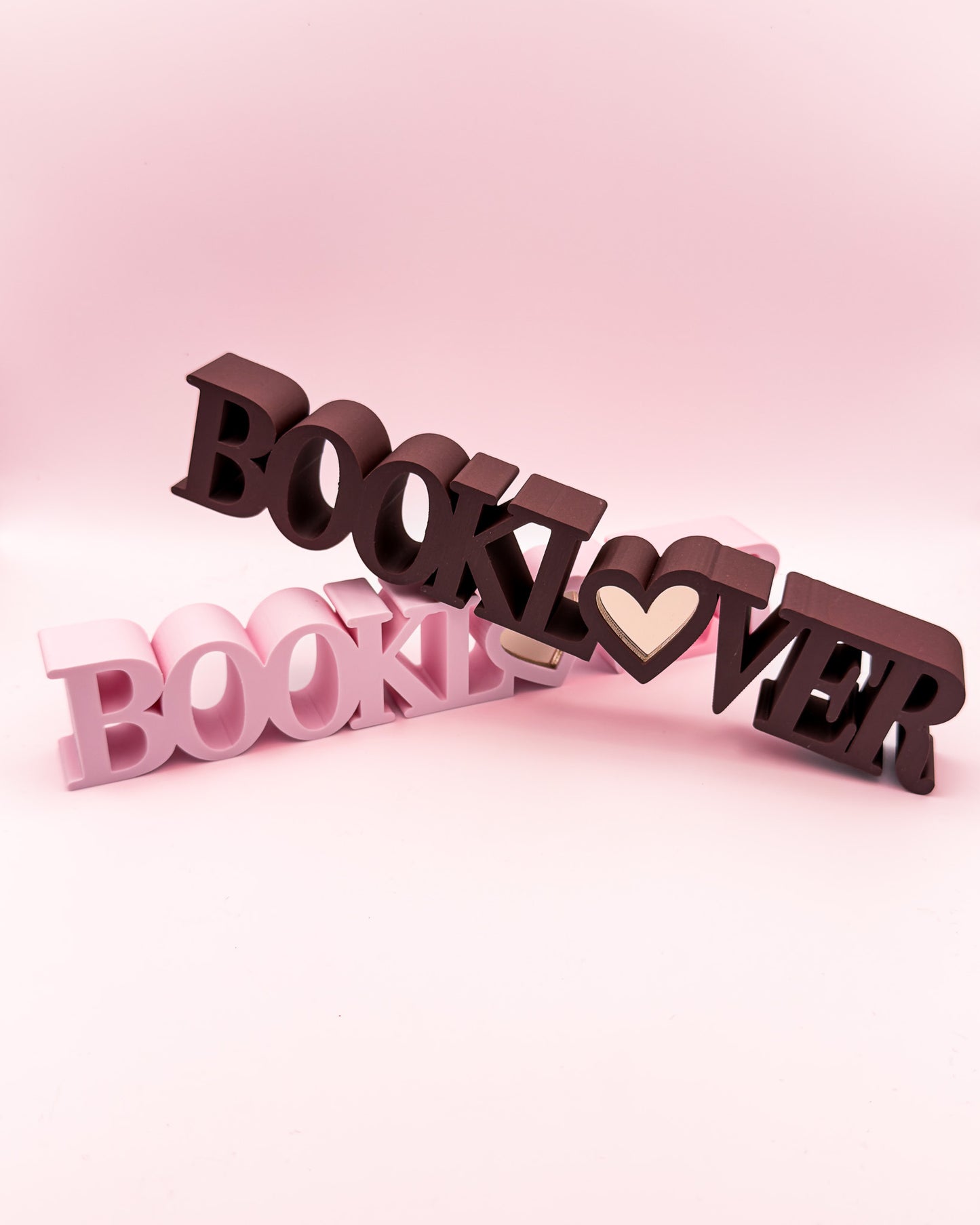 Booklover Schriftzug