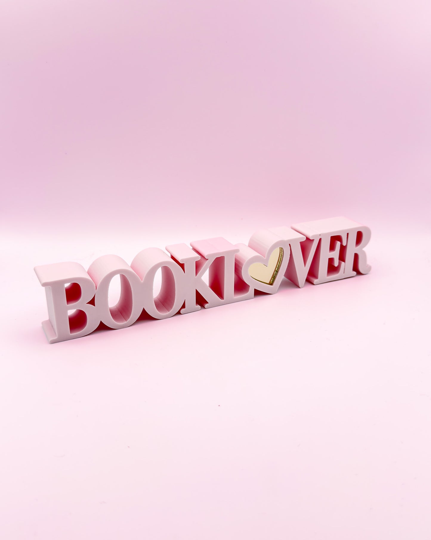 Booklover Schriftzug