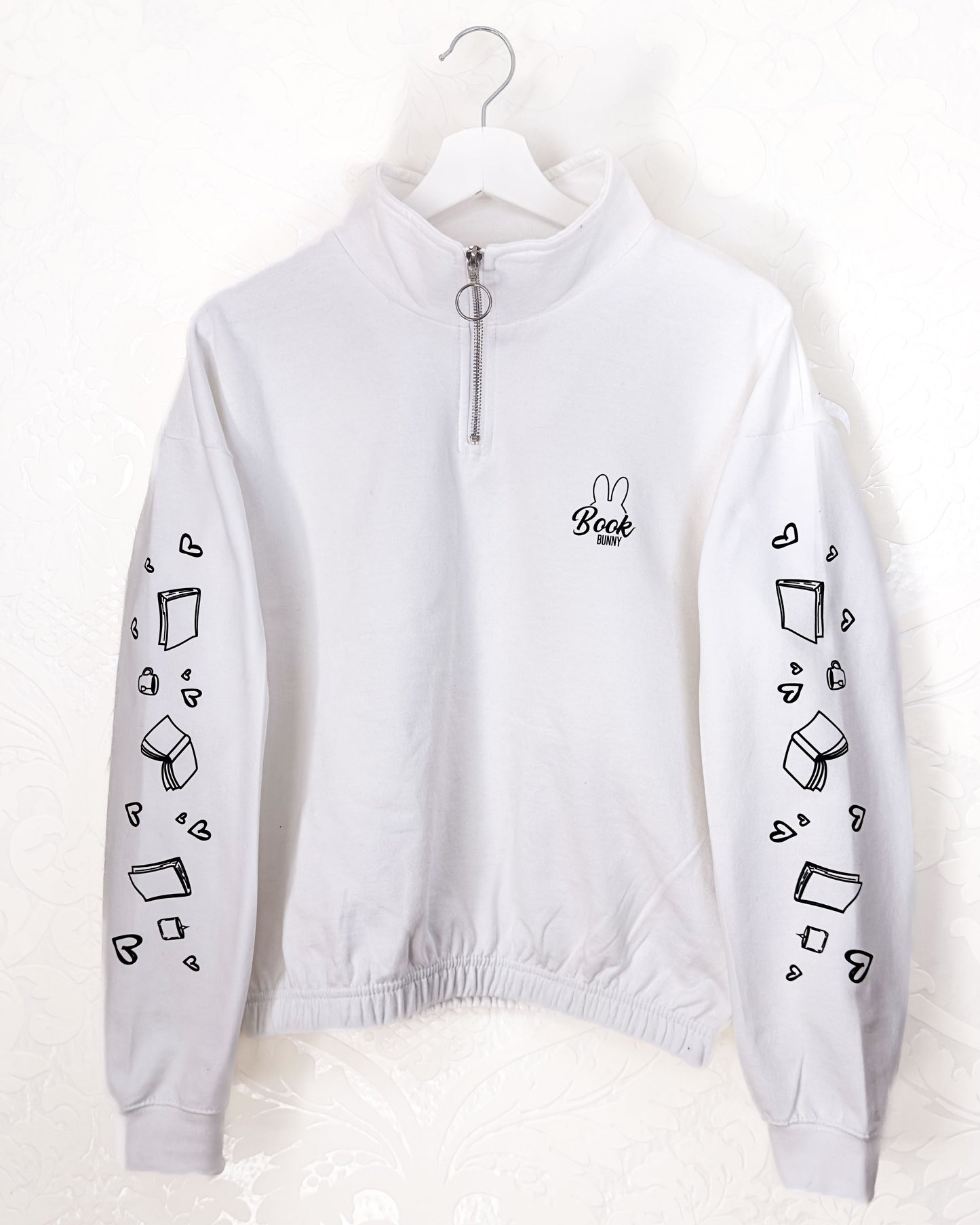 BookBunny Sweater - Weiß
