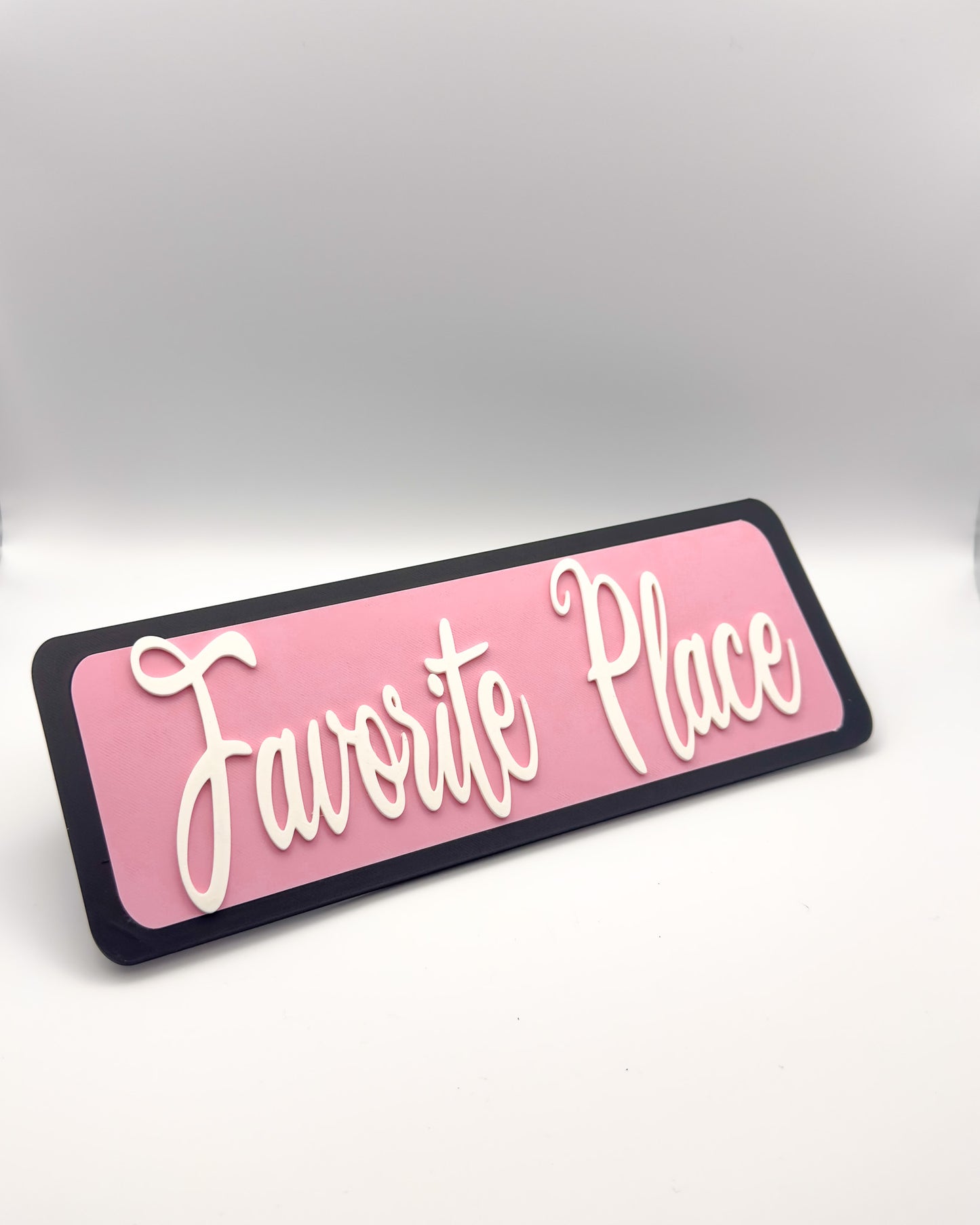 Regalschild "Favorite Place"