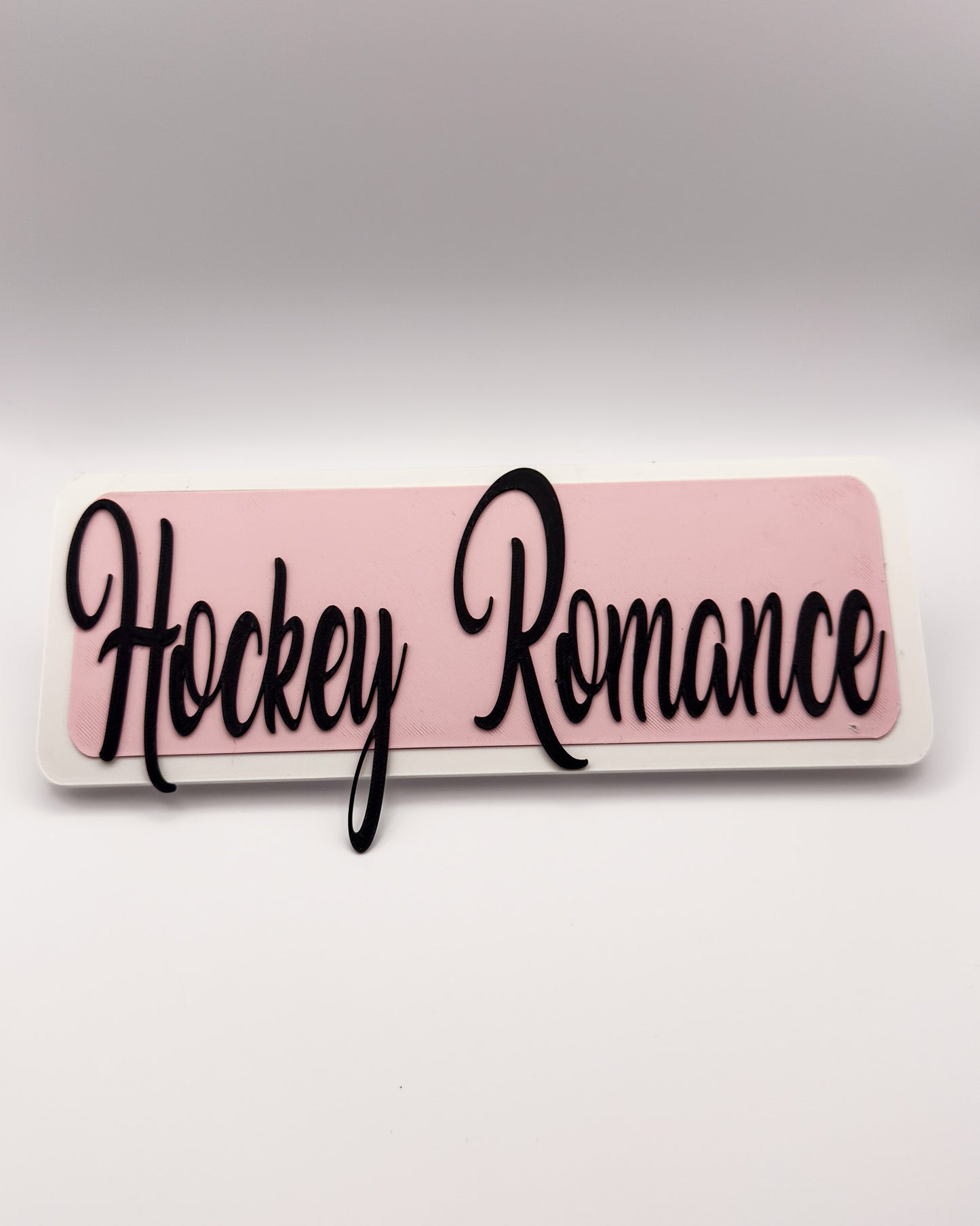 Regalschild "Hockey Romance"
