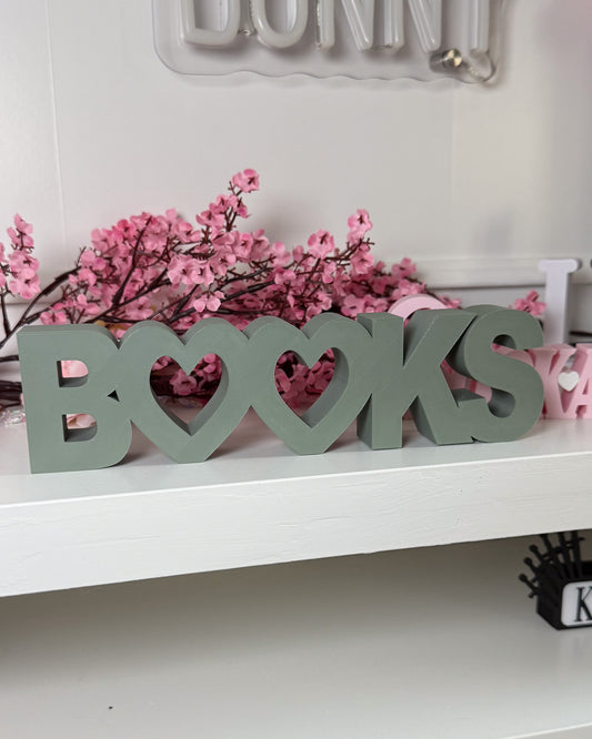Books Schriftzug