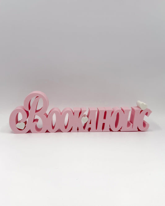 Bookaholic Schriftzug