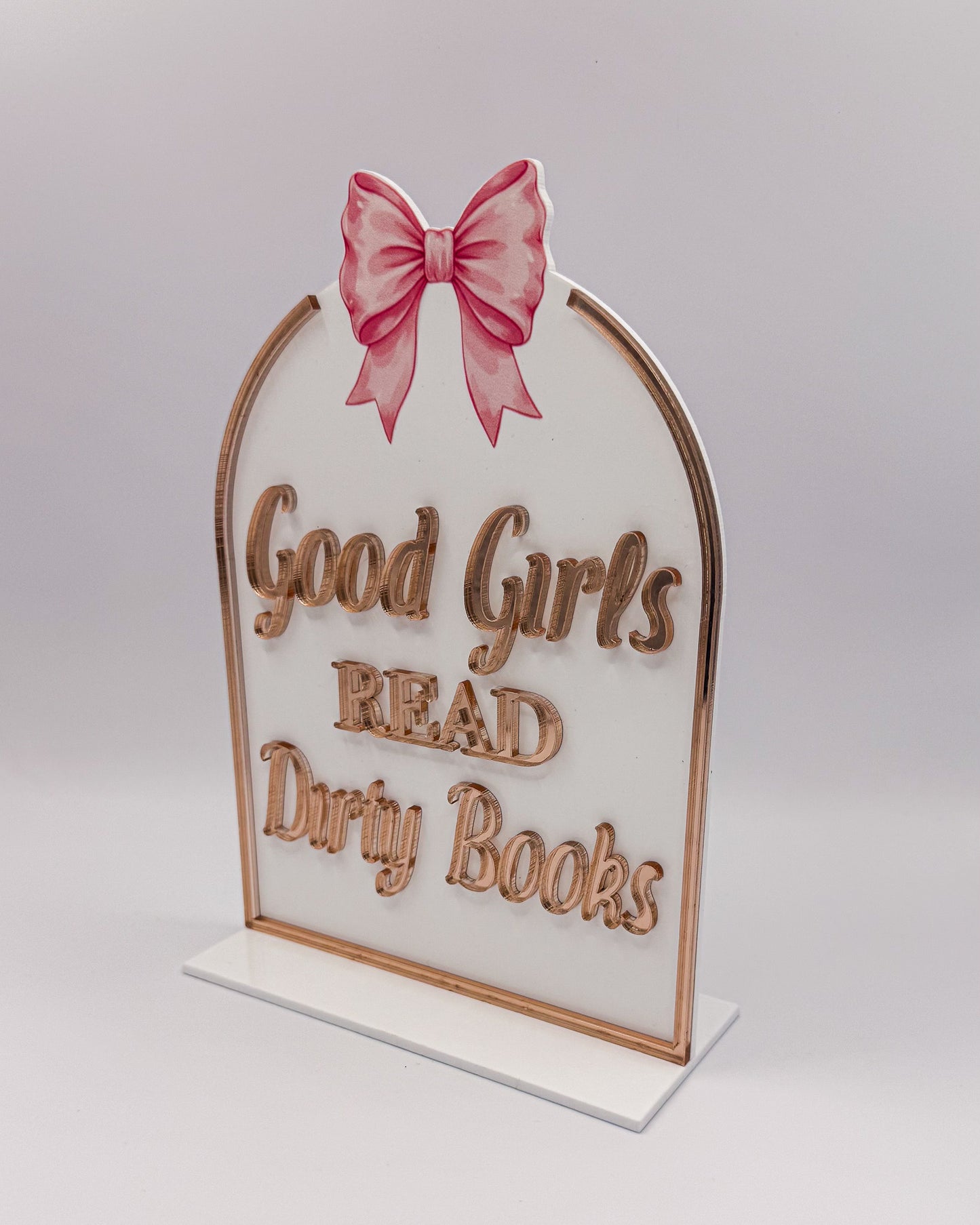 Aufsteller "Dirty Books"