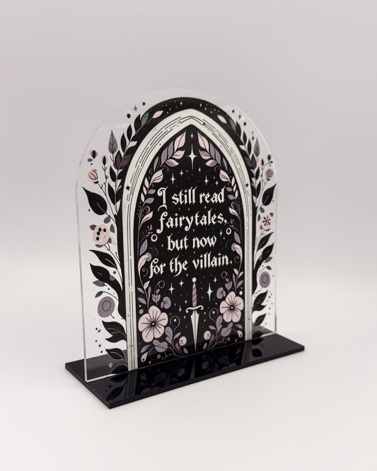 Aufsteller "Still read Fairytales"