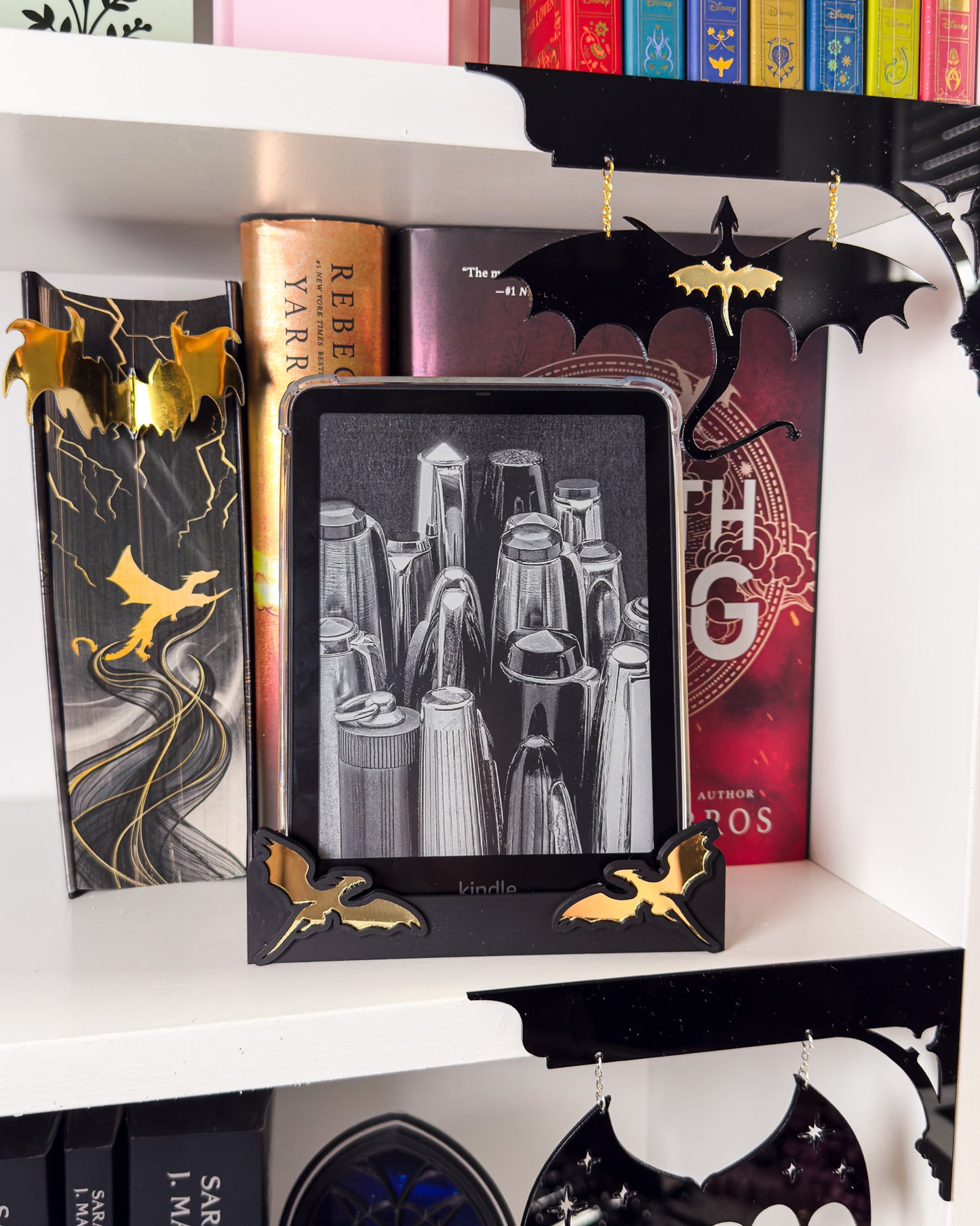 E-Book Reader Ständer "Drachen"