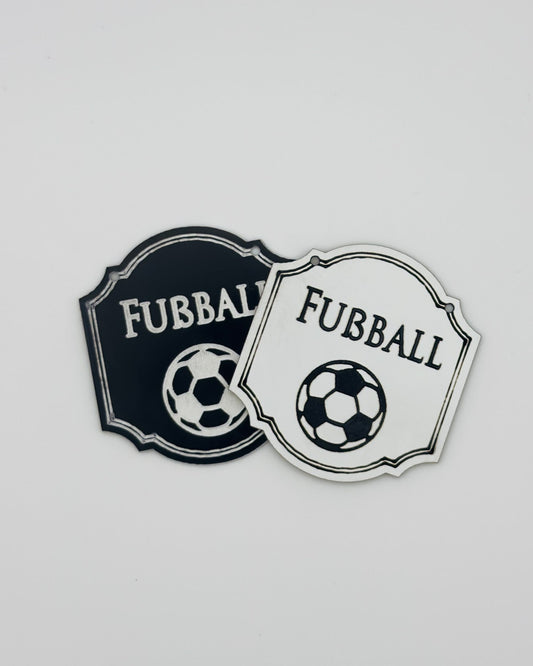 Hängeschild "Fußball"