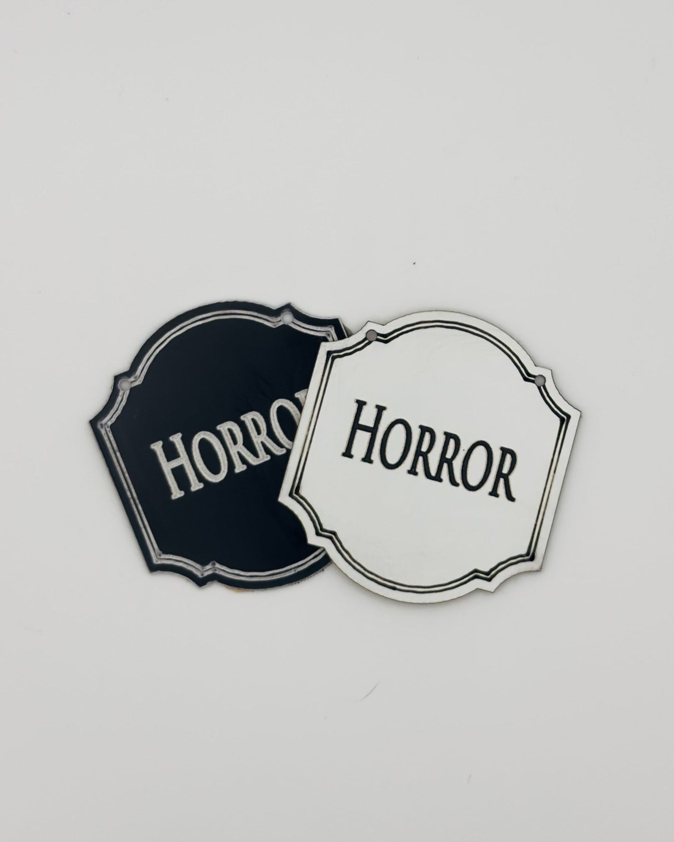 Hängeschild "Horror"