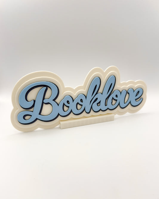 Regalschild "Booklove" - Summer Edition