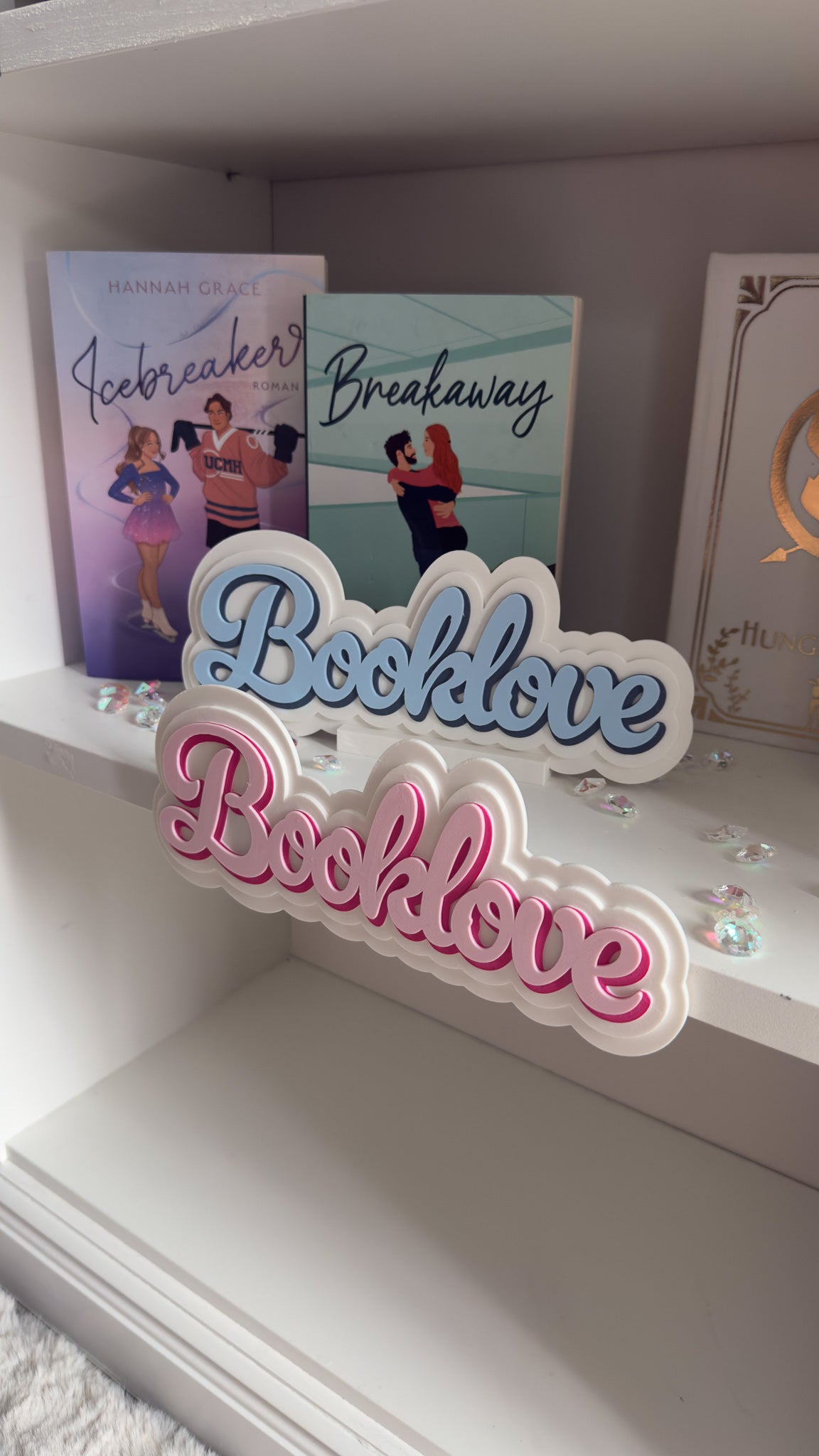 Regalschild "Booklove" - Summer Edition