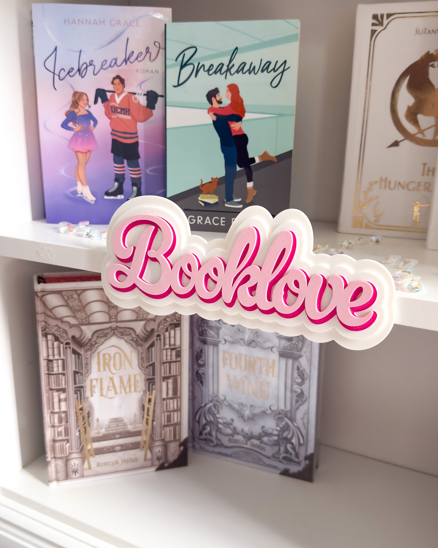 Regalschild "Booklove" - Summer Edition