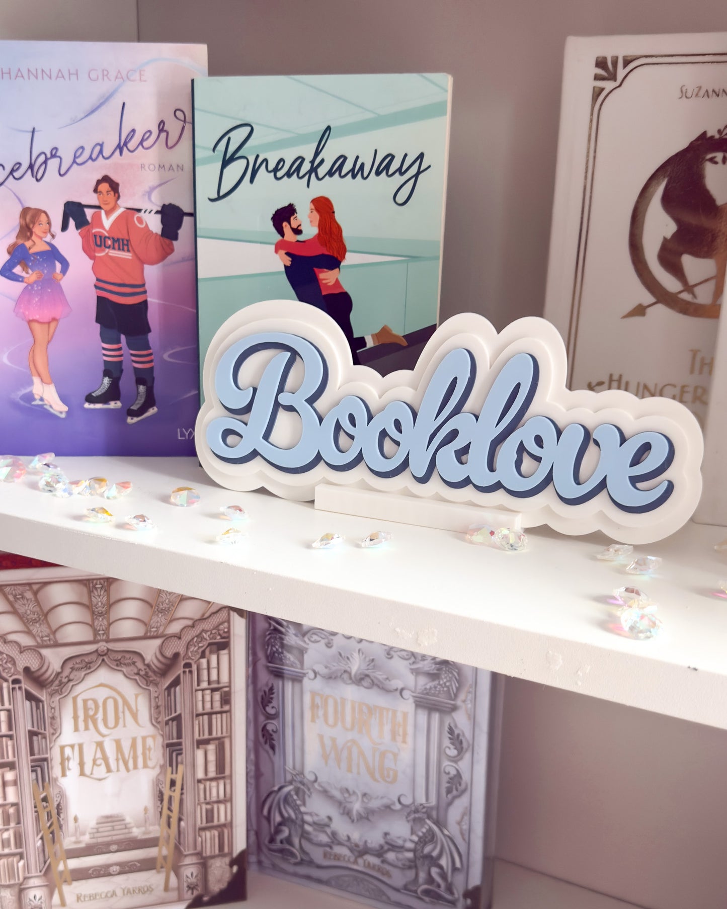 Regalschild "Booklove" - Summer Edition