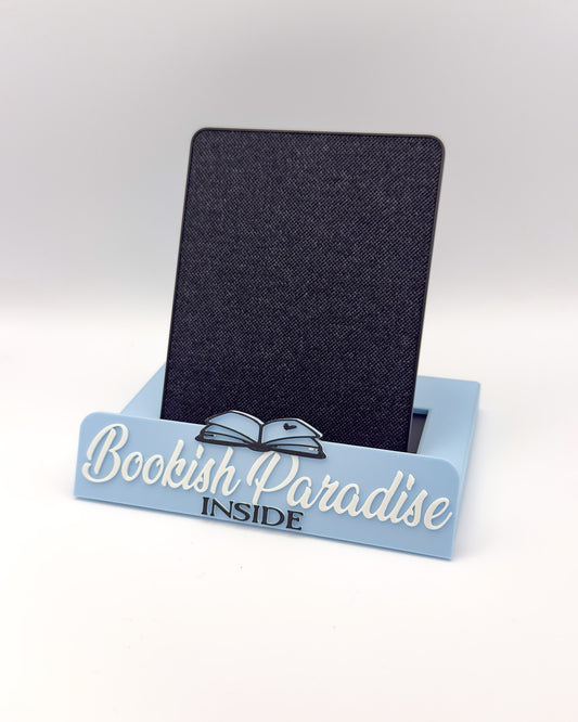 E-Book Reader Ständer "Bookish Paradise"