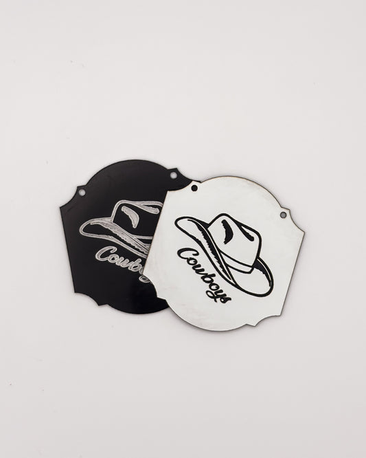 Hängeschild "Cowboys"