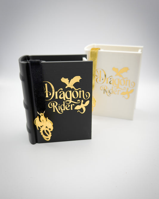 Lesezeichen- & Stiftehalter "Dragon Rider"