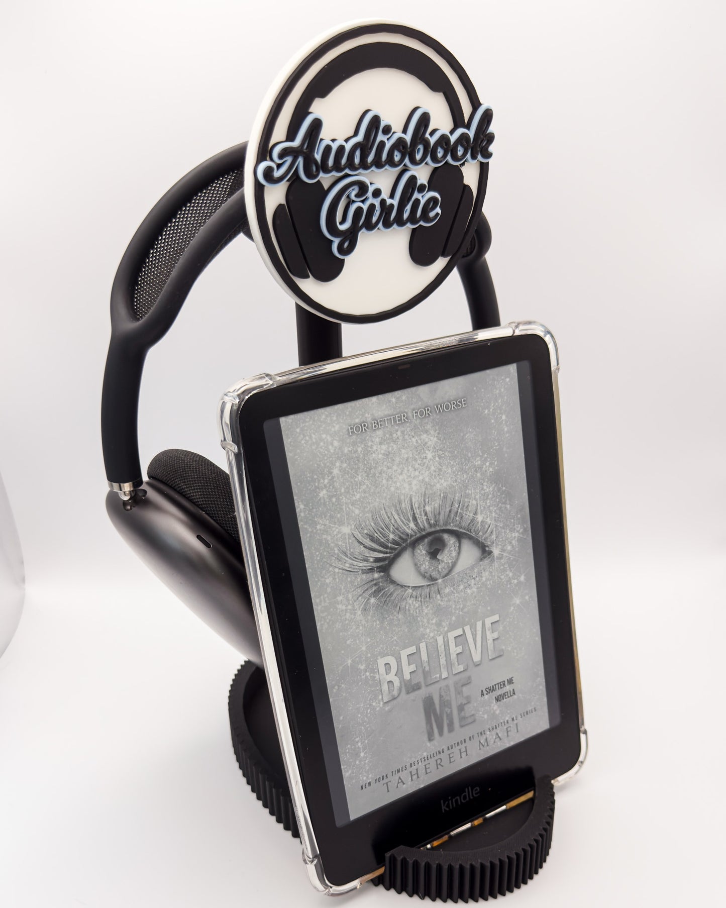 Kopfhörer-Ständer "Audiobook Girlie"