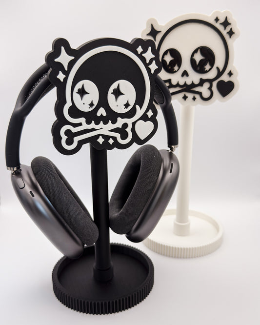 Kopfhörer-Ständer "Totenkopf"