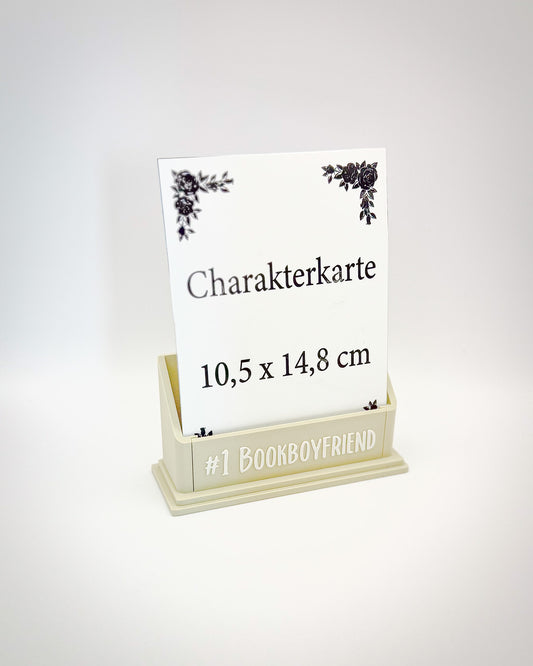 Aufbewahrungständer "#1 Bookboyfriend"