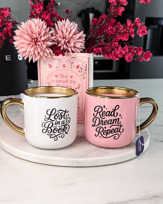 Tasse "Read, Sleep, Repeat"