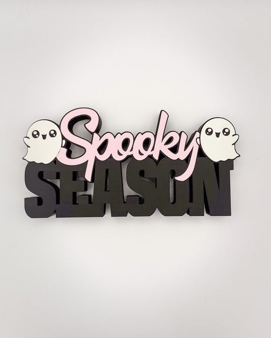 Spooky Season Schriftaufsteller