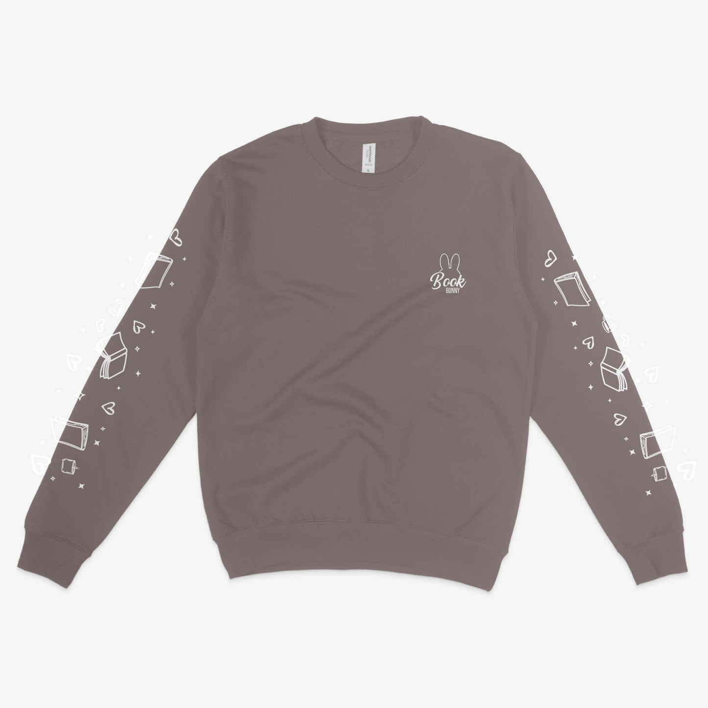 Bookaholic Sweater - Mocha Brown