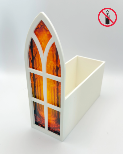 Fenster-Aufbewahrungsbox "Herbstwald"