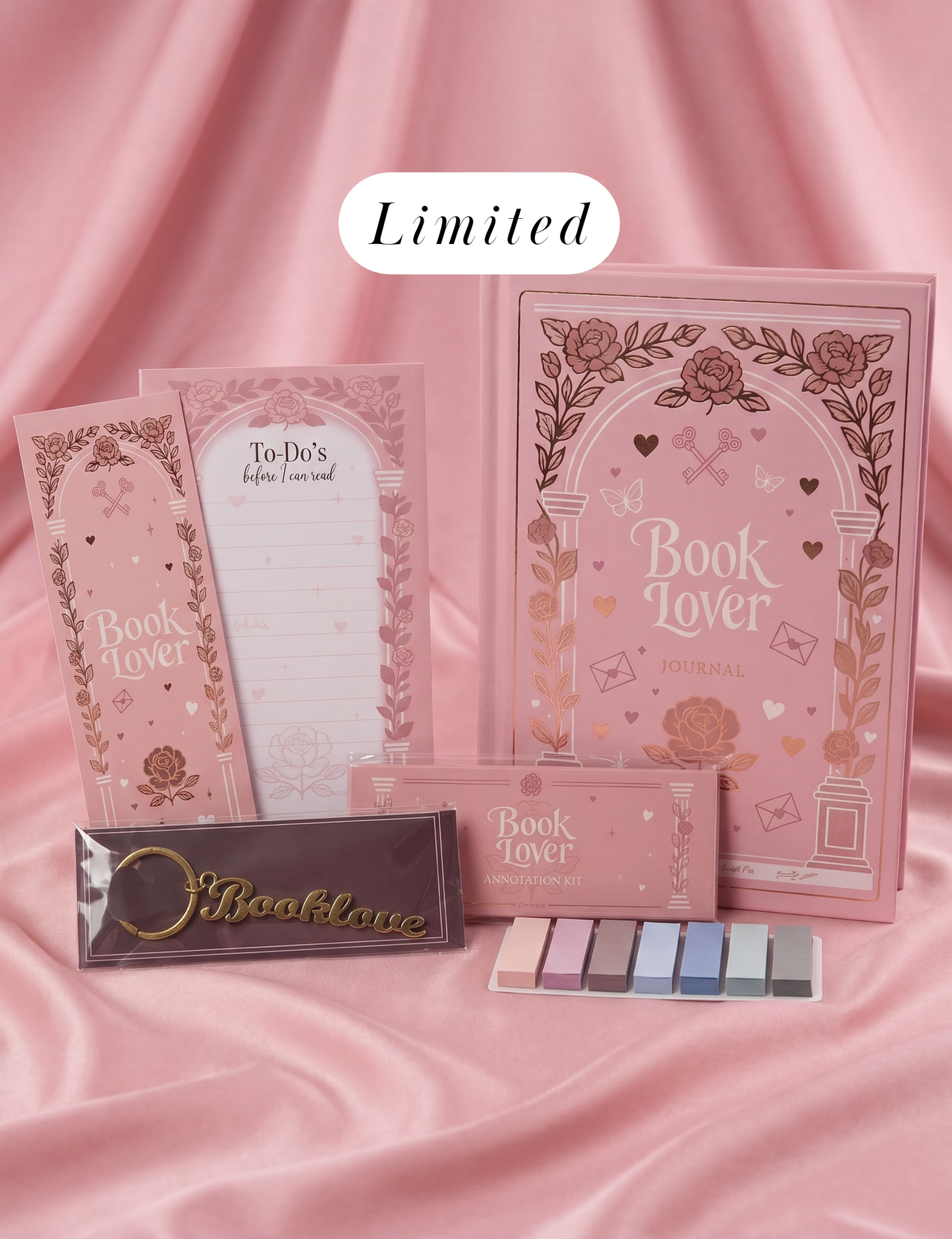 Limited Book Journal Box - Rose Edition